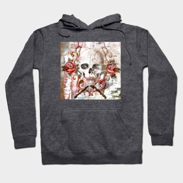 Skull N' Roses Hoodie by marengo